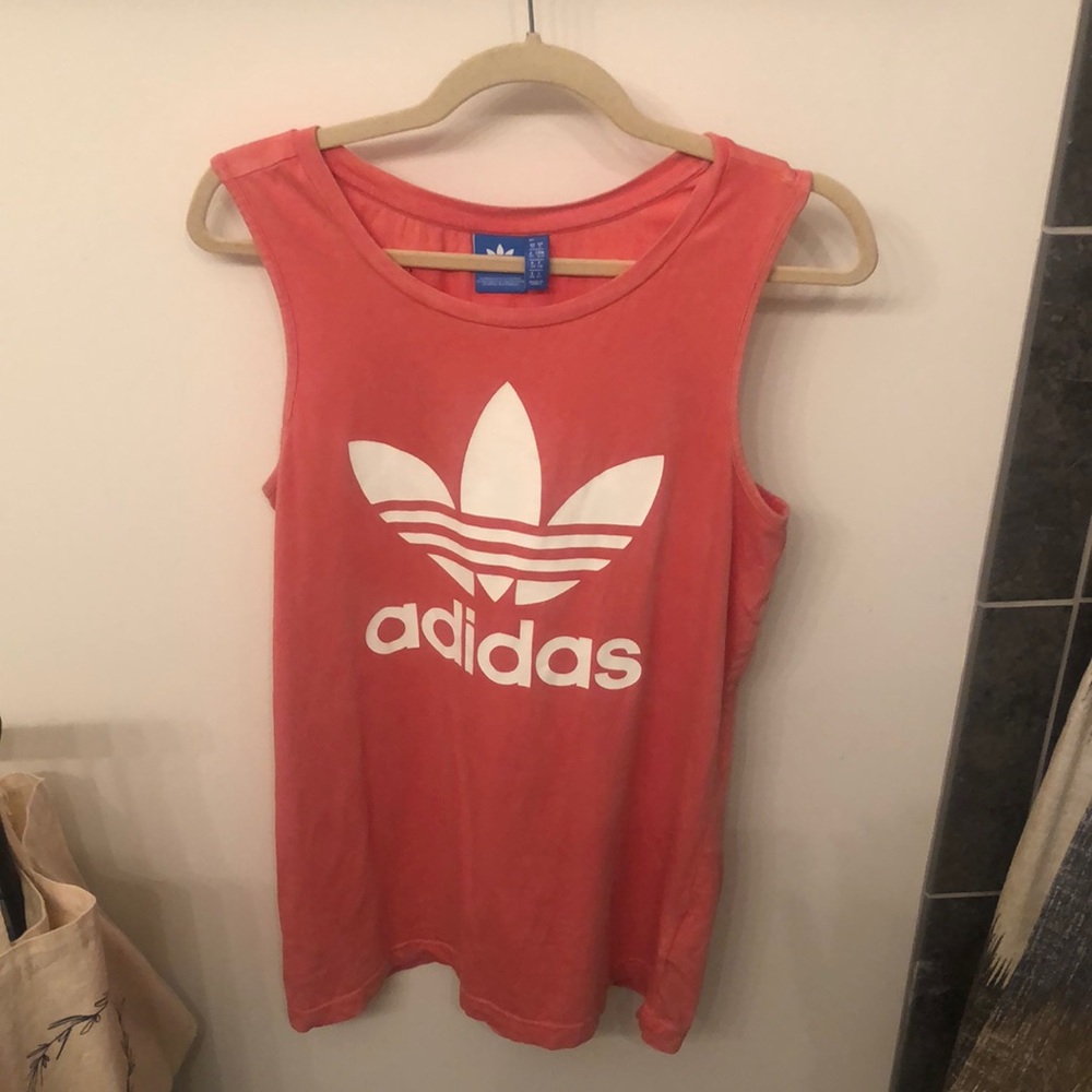 Adidas tank top, worn 3-4 times